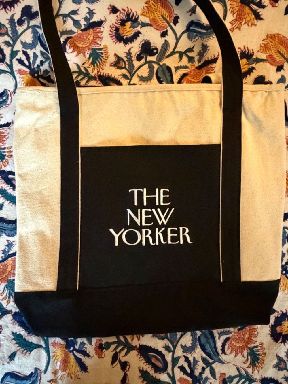 The New Yorker canvas tote bag NWOT - Picture 4 of 5